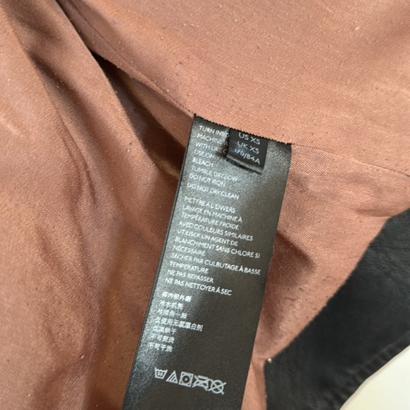 We the Free / Free People Vegan Leather Jacket XS - Picture 5 of 8